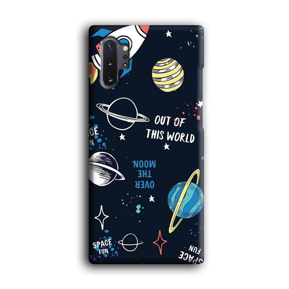 Space Out of This World Samsung Galaxy Note 10 Plus Case-Oxvistore