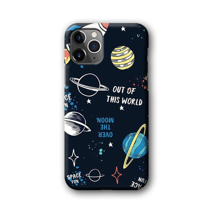 Space Out of This World iPhone 11 Pro Case-Oxvistore