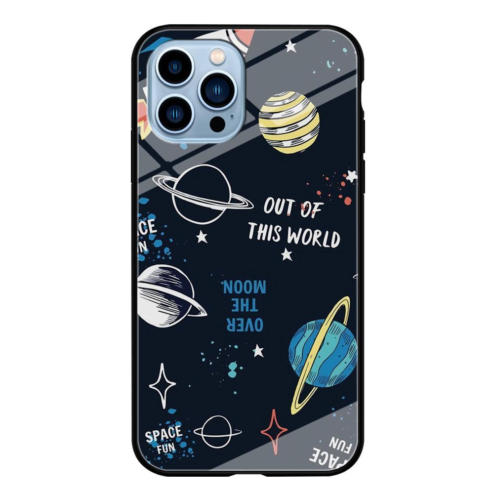 Space Out of This World iPhone 15 Pro Case-Oxvistore