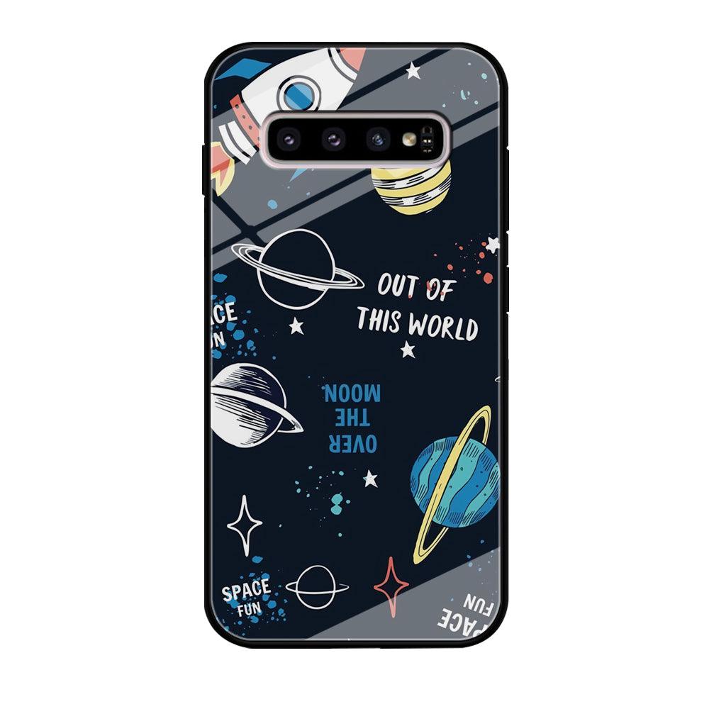 Space Out of This World Samsung Galaxy S10 Plus Case-Oxvistore