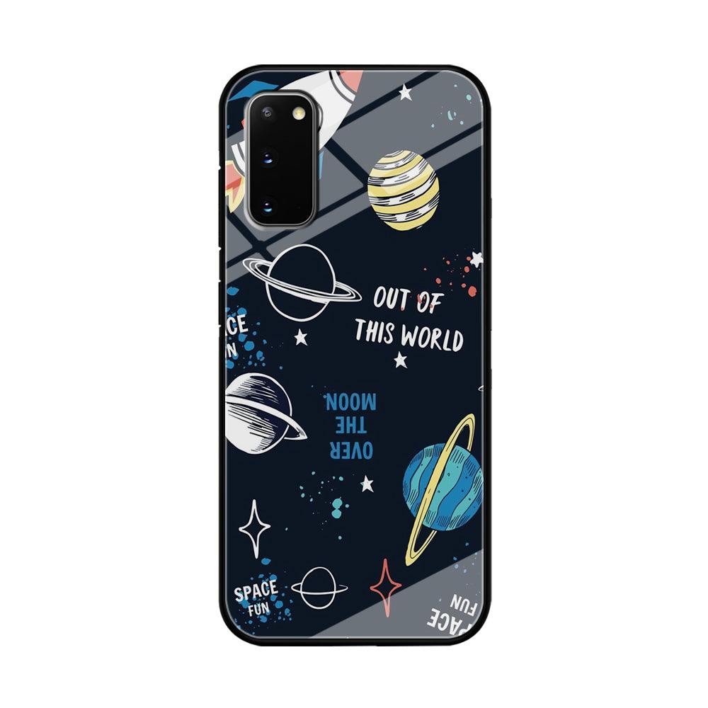 Space Out of This World Samsung Galaxy S20 Case-Oxvistore