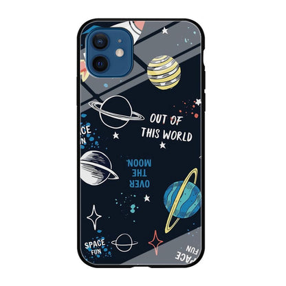 Space Out of This World iPhone 12 Case-Oxvistore