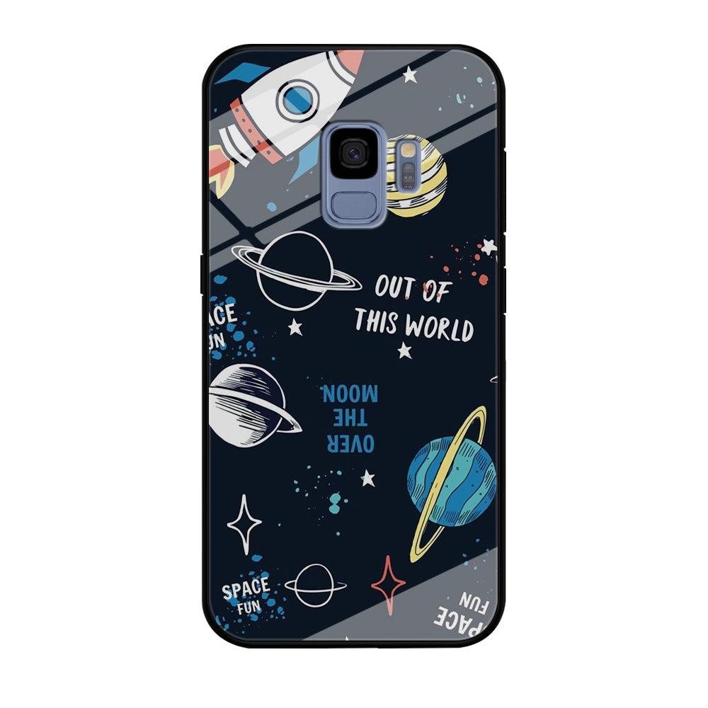 Space Out of This World Samsung Galaxy S9 Case-Oxvistore