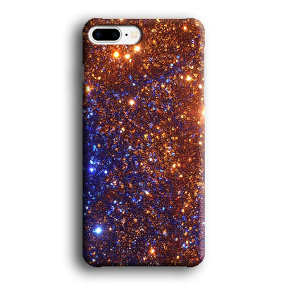 Sparkle Blue and Gold iPhone 8 Plus Case-Oxvistore