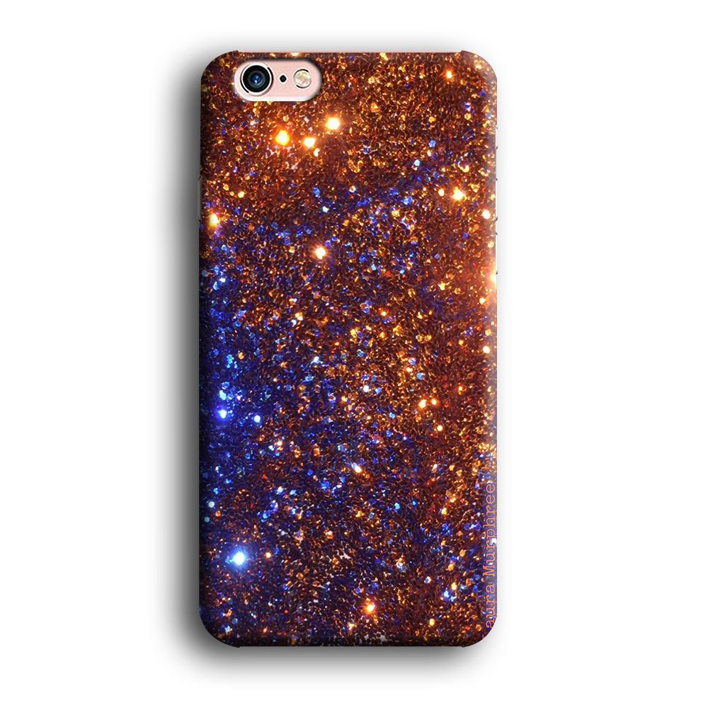 Sparkle Blue and Gold iPhone 6 | 6s Case-Oxvistore