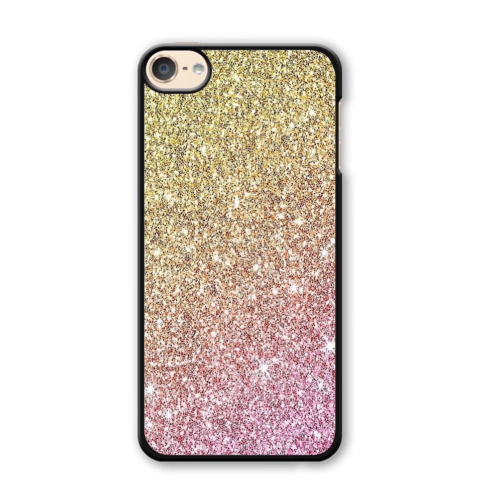 Sparkle Ride to Gold iPod Touch 6 Case-Oxvistore