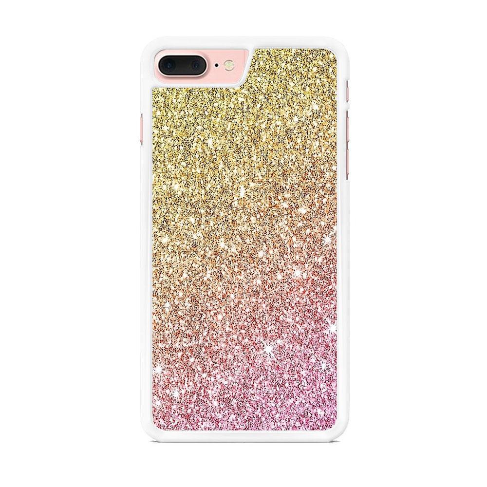 Sparkle Ride to Gold iPhone 8 Plus Case-Oxvistore