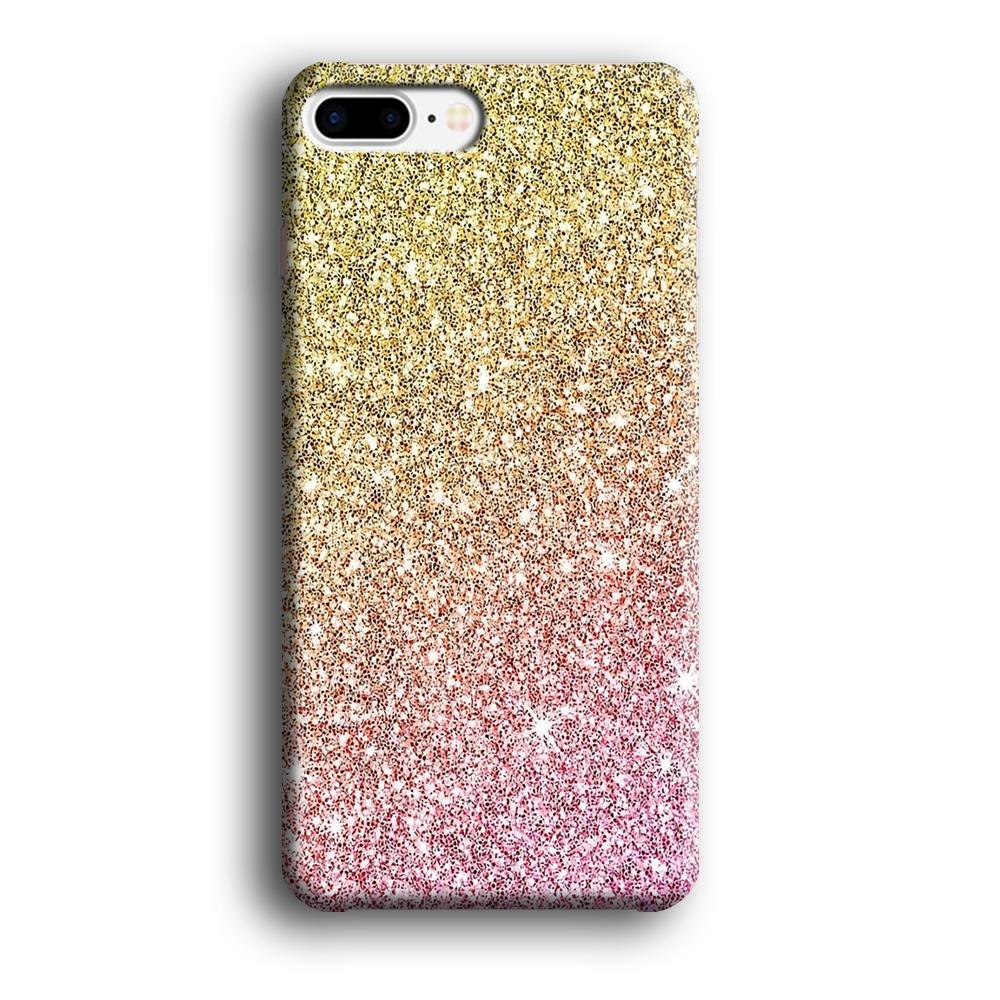 Sparkle Ride to Gold iPhone 8 Plus Case-Oxvistore