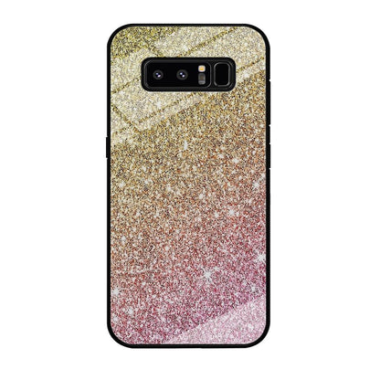 Sparkle Ride to Gold Samsung Galaxy Note 8 Case-Oxvistore