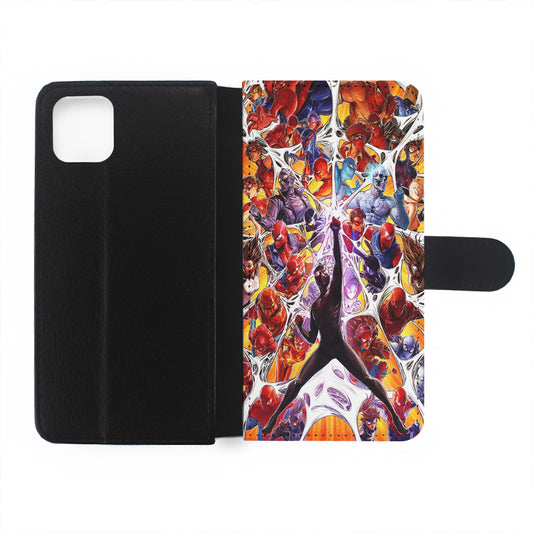 Spider-Man Multiverse Art Flip Wallet Phone Case