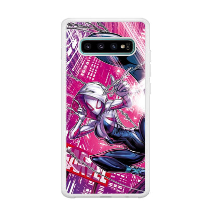 Spider Gwen Air Karate Samsung Galaxy S10 Case-Oxvistore