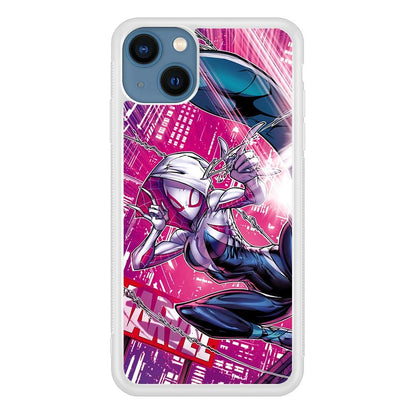 Spider Gwen Air Karate iPhone 13 Case-Oxvistore