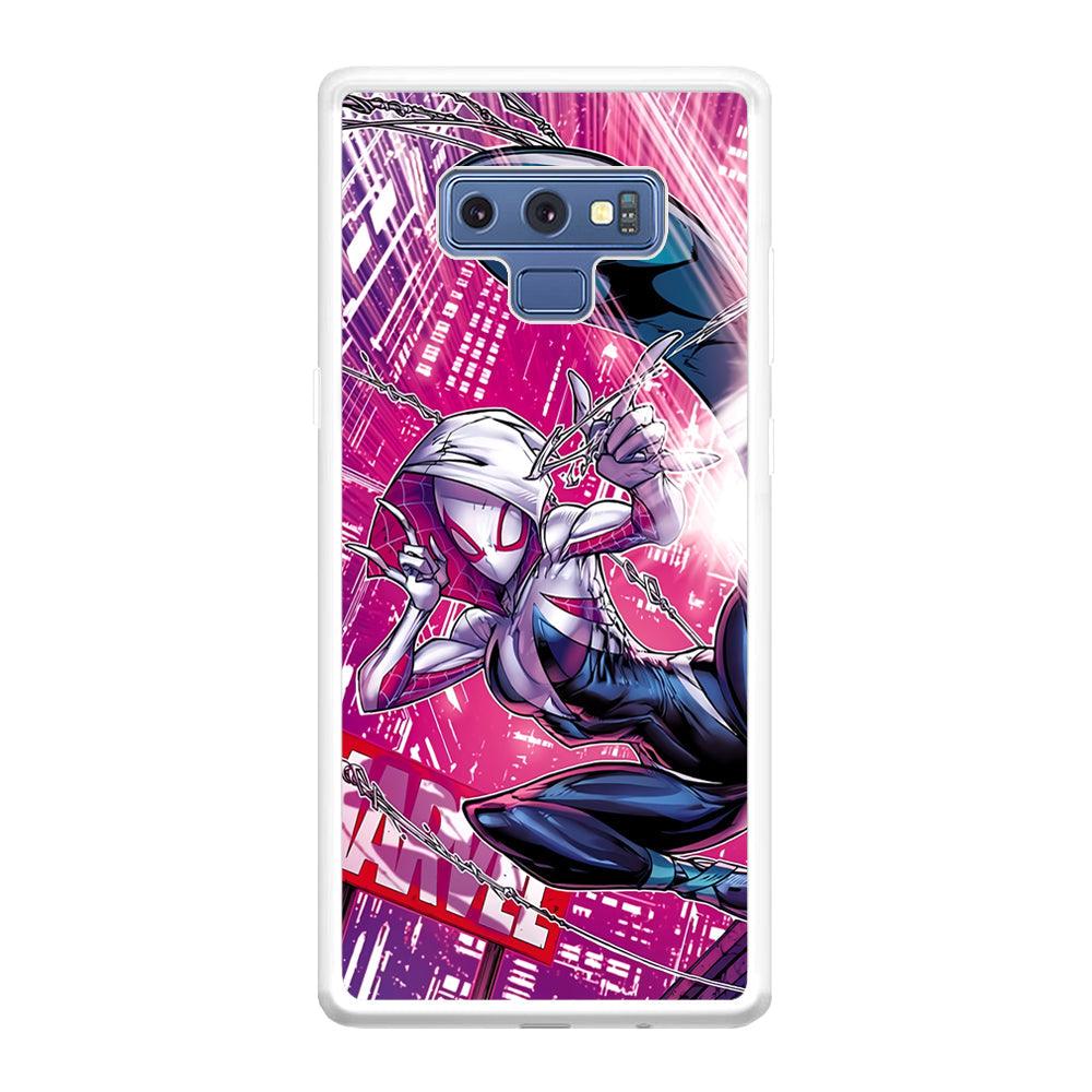 Spider Gwen Air Karate Samsung Galaxy Note 9 Case-Oxvistore