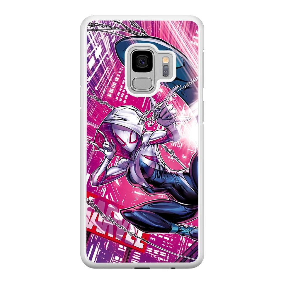 Spider Gwen Air Karate Samsung Galaxy S9 Case-Oxvistore