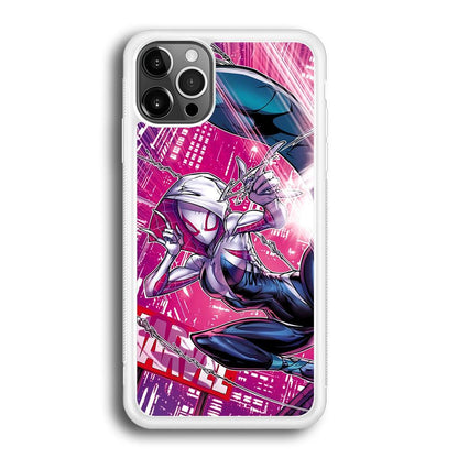 Spider Gwen Air Karate iPhone 12 Pro Max Case-Oxvistore