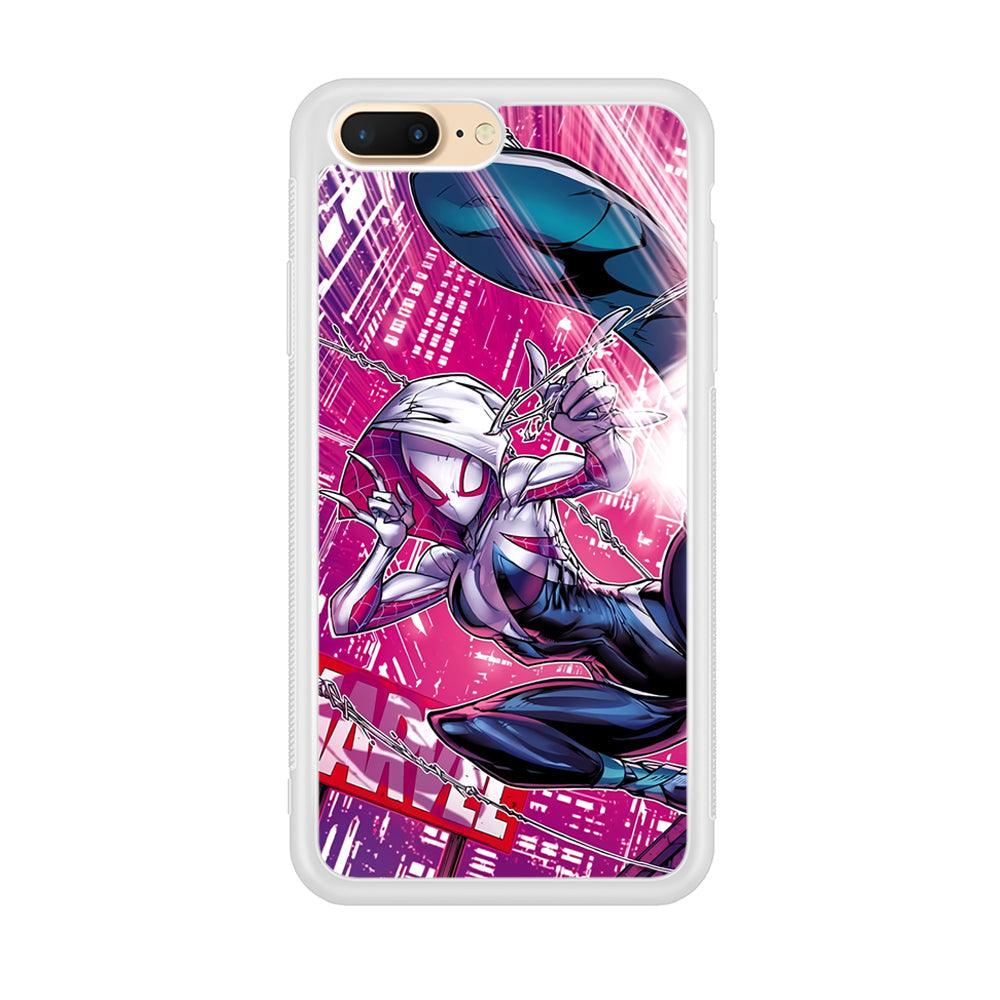 Spider Gwen Air Karate iPhone 7 Plus Case-Oxvistore