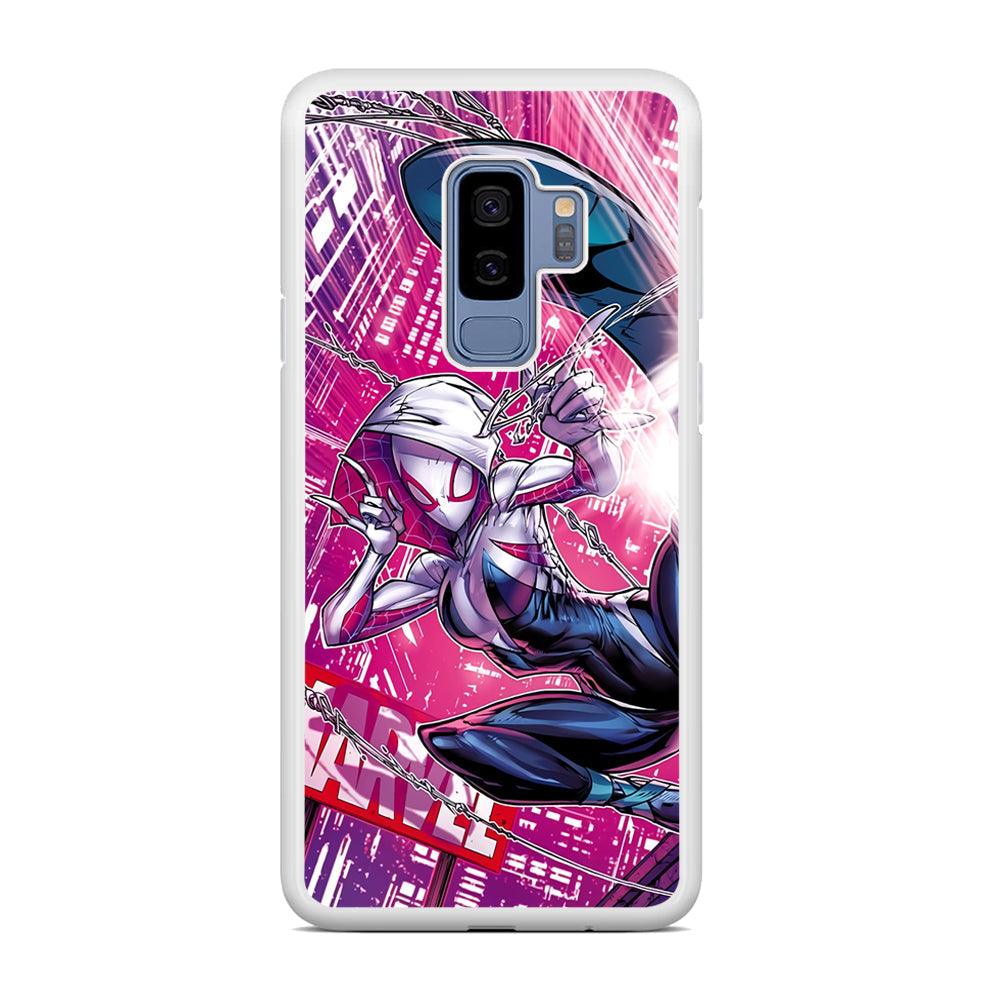 Spider Gwen Air Karate Samsung Galaxy S9 Plus Case-Oxvistore