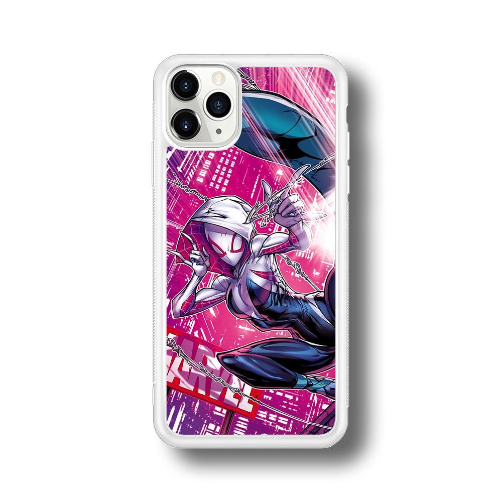 Spider Gwen Air Karate iPhone 11 Pro Case-Oxvistore