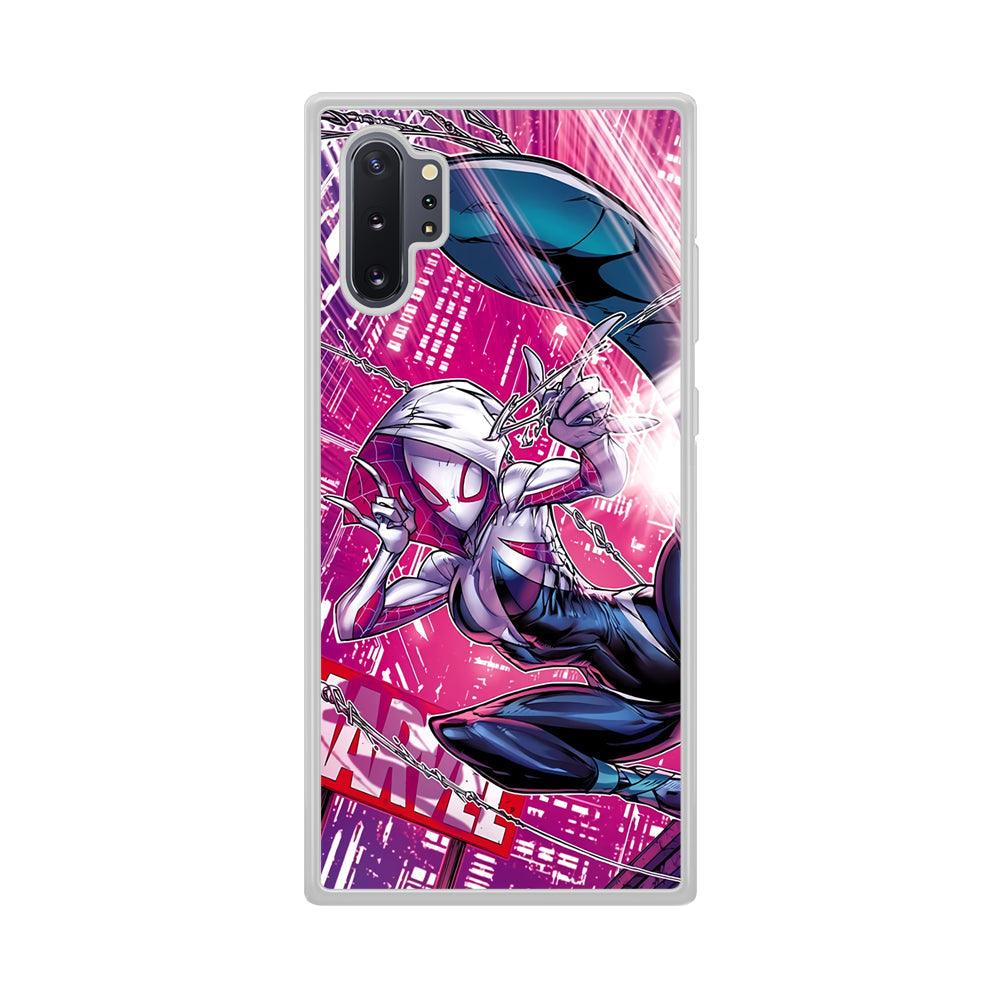 Spider Gwen Air Karate Samsung Galaxy Note 10 Plus Case-Oxvistore