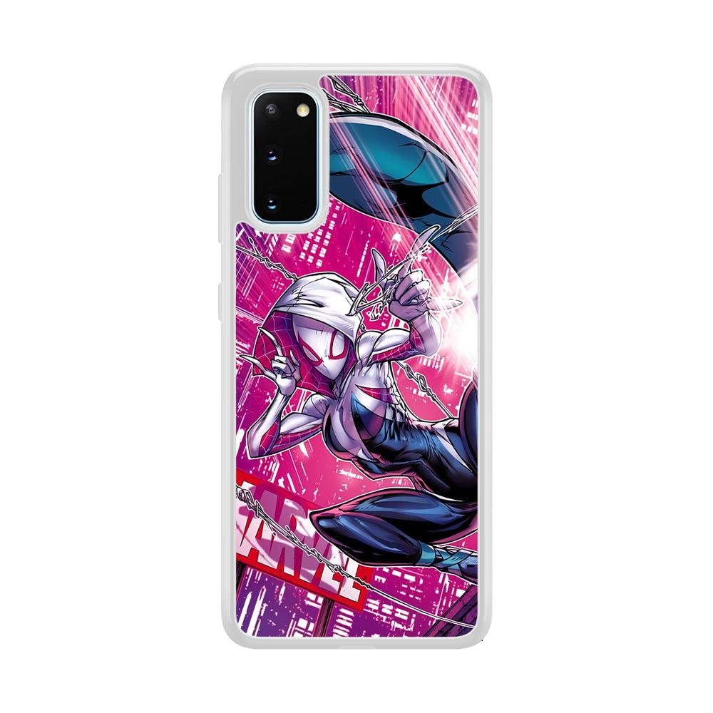 Spider Gwen Air Karate Samsung Galaxy S20 Case-Oxvistore