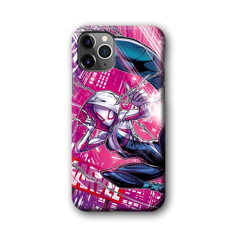 Spider Gwen Air Karate iPhone 11 Pro Case-Oxvistore