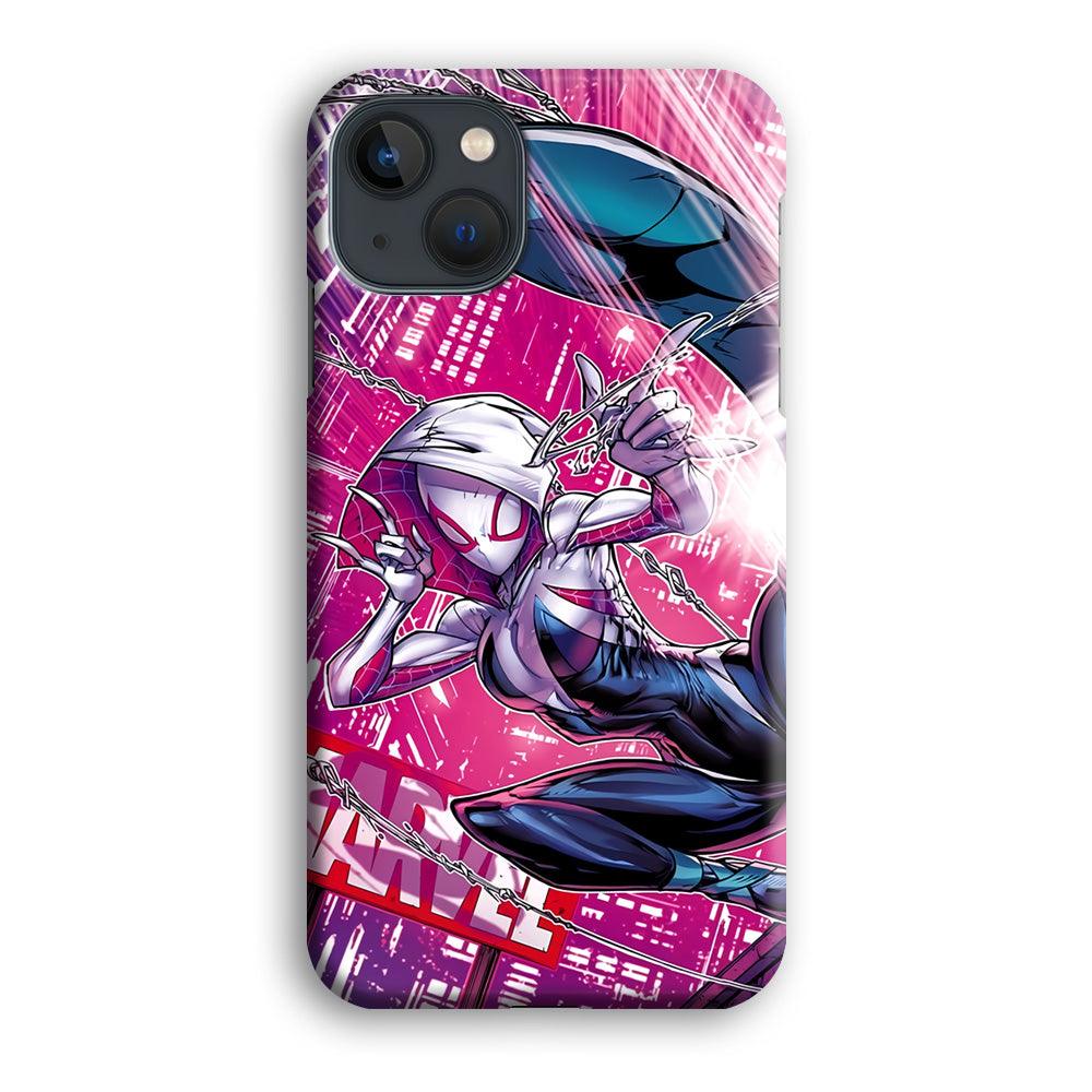 Spider Gwen Air Karate iPhone 13 Case-Oxvistore