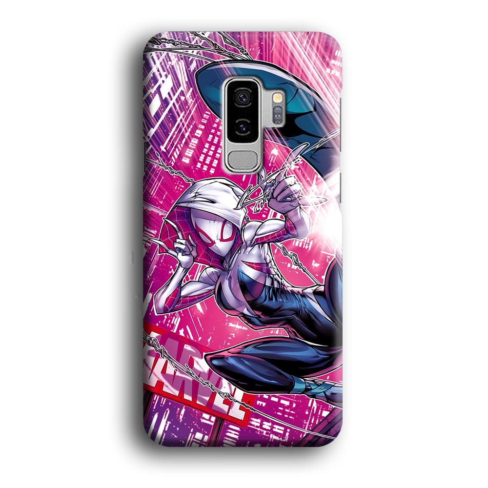 Spider Gwen Air Karate Samsung Galaxy S9 Plus Case-Oxvistore