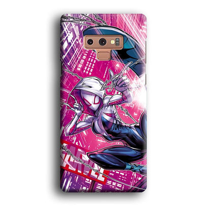 Spider Gwen Air Karate Samsung Galaxy Note 9 Case-Oxvistore