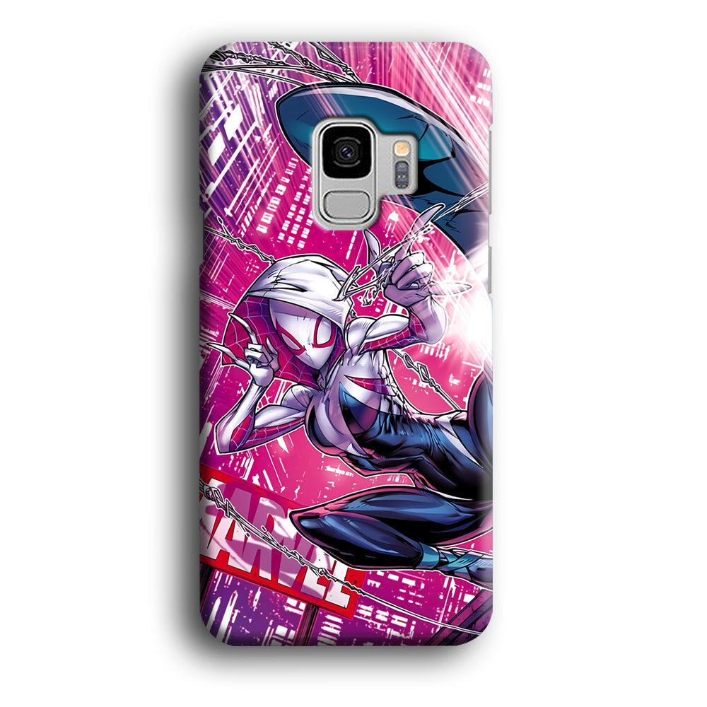 Spider Gwen Air Karate Samsung Galaxy S9 Case-Oxvistore