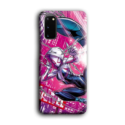 Spider Gwen Air Karate Samsung Galaxy S20 Case-Oxvistore