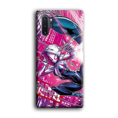 Spider Gwen Air Karate Samsung Galaxy Note 10 Plus Case-Oxvistore