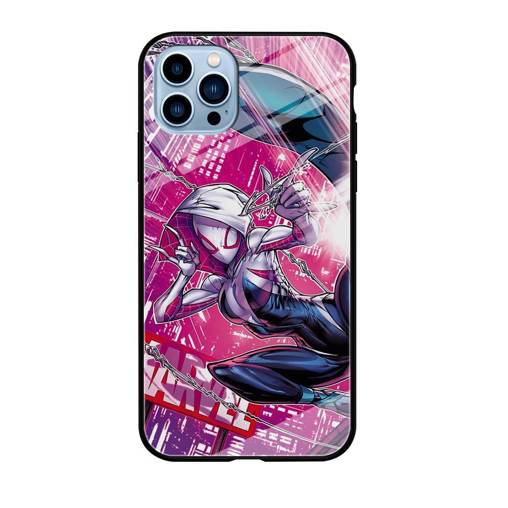 Spider Gwen Air Karate iPhone 12 Pro Max Case-Oxvistore