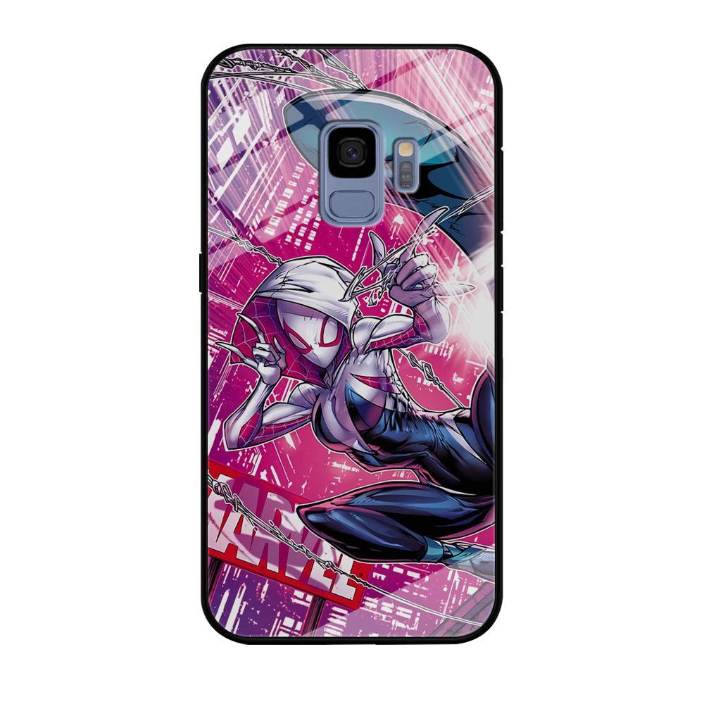 Spider Gwen Air Karate Samsung Galaxy S9 Case-Oxvistore