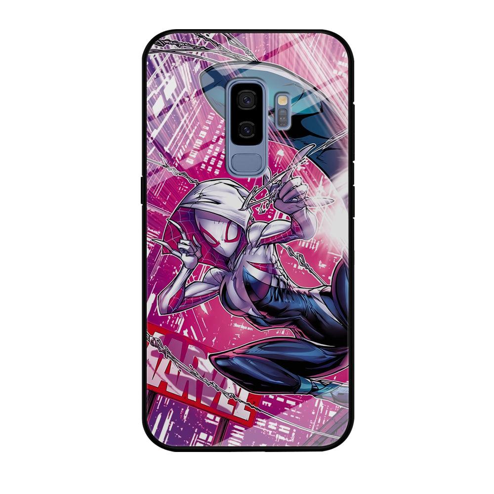 Spider Gwen Air Karate Samsung Galaxy S9 Plus Case-Oxvistore