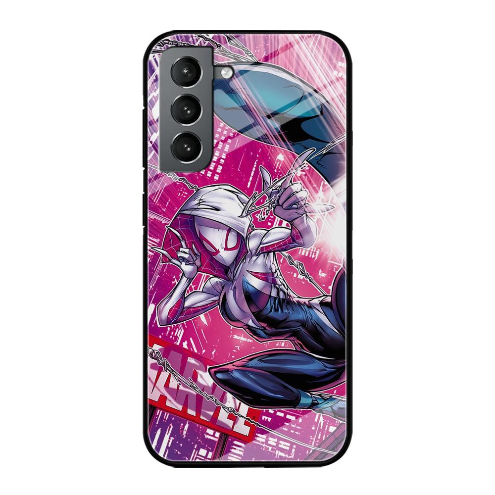 Spider Gwen Air Karate Samsung Galaxy S21 Plus Case-Oxvistore