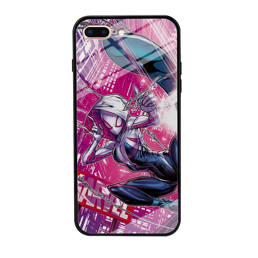 Spider Gwen Air Karate iPhone 7 Plus Case-Oxvistore