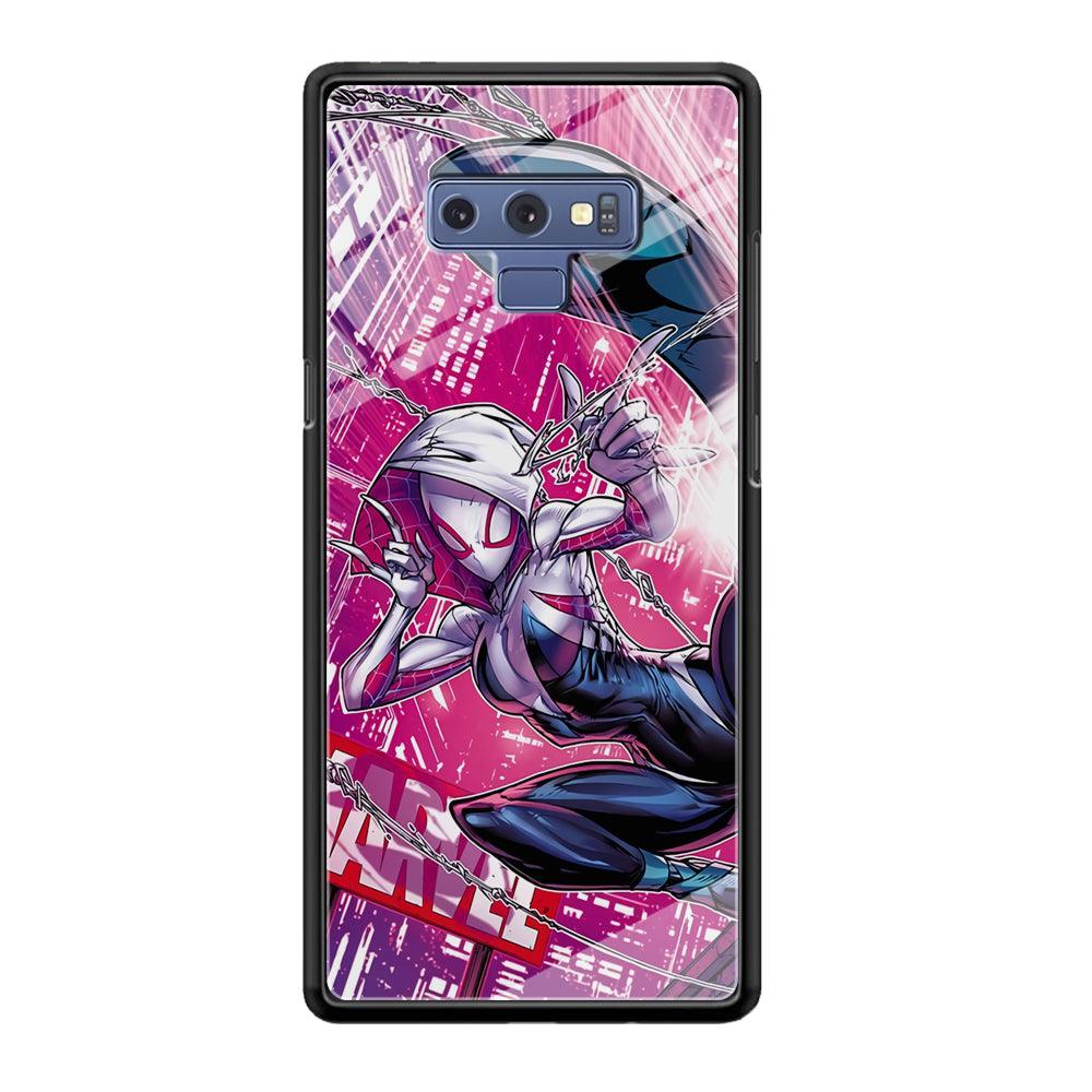 Spider Gwen Air Karate Samsung Galaxy Note 9 Case-Oxvistore