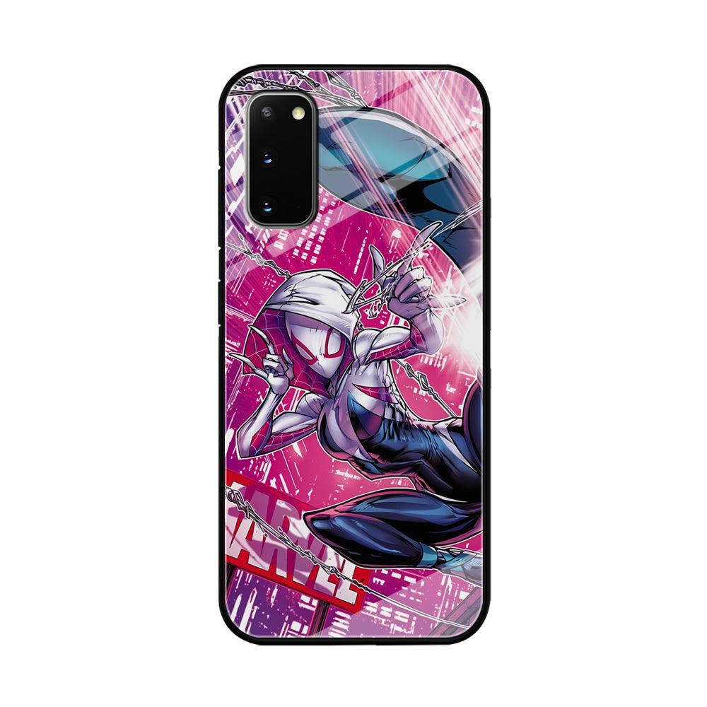 Spider Gwen Air Karate Samsung Galaxy S20 Case-Oxvistore