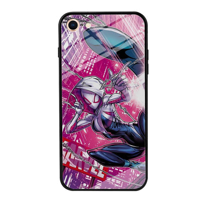 Spider Gwen Air Karate iPhone 8 Case-Oxvistore