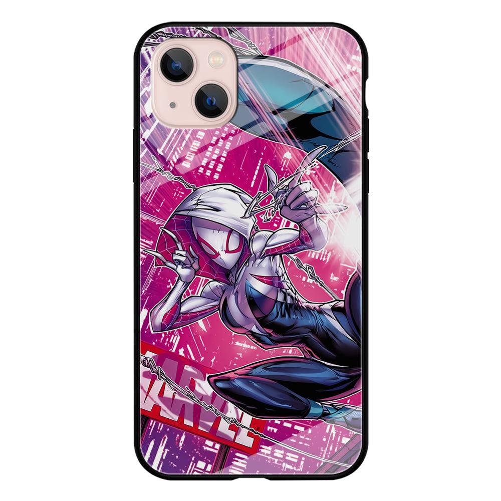 Spider Gwen Air Karate iPhone 13 Case-Oxvistore