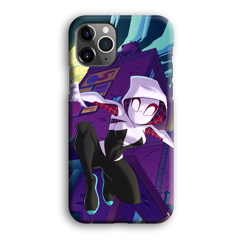 Spider Gwen Full Moon Mission iPhone 12 Pro Max Case-Oxvistore