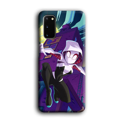 Spider Gwen Full Moon Mission Samsung Galaxy S20 Case-Oxvistore