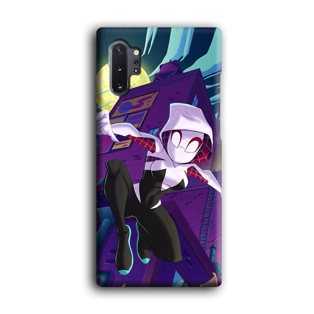 Spider Gwen Full Moon Mission Samsung Galaxy Note 10 Plus Case-Oxvistore