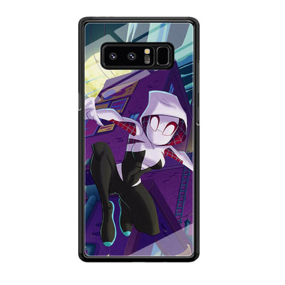 Spider Gwen Full Moon Mission Samsung Galaxy Note 8 Case-Oxvistore