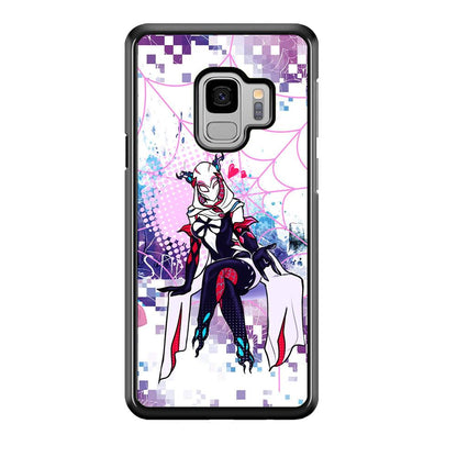 Spider Gwen Net of Love Samsung Galaxy S9 Case-Oxvistore