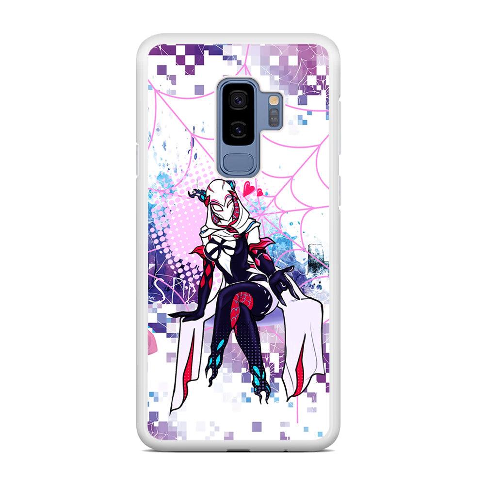 Spider Gwen Net of Love Samsung Galaxy S9 Plus Case-Oxvistore