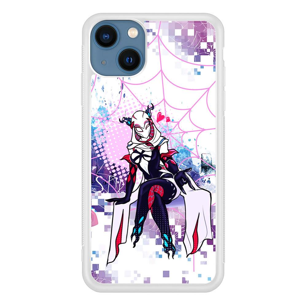 Spider Gwen Net of Love iPhone 13 Case-Oxvistore