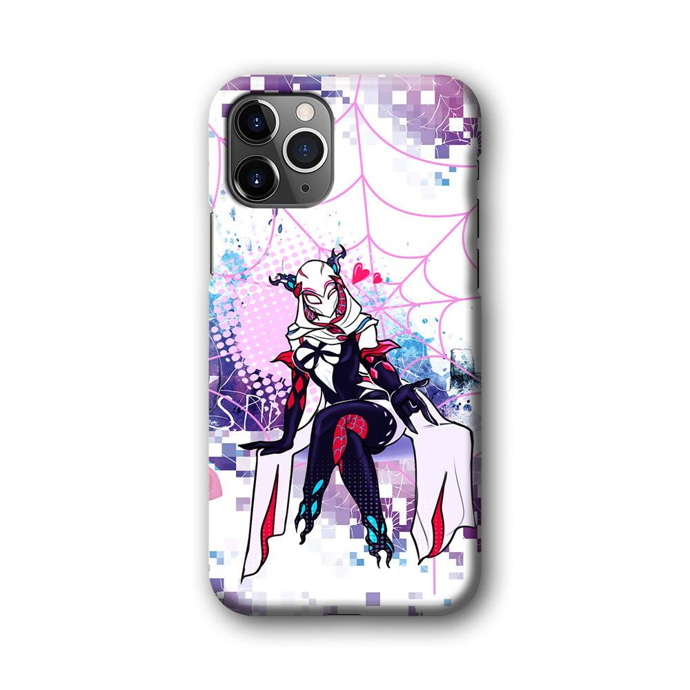 Spider Gwen Net of Love iPhone 11 Pro Case-Oxvistore