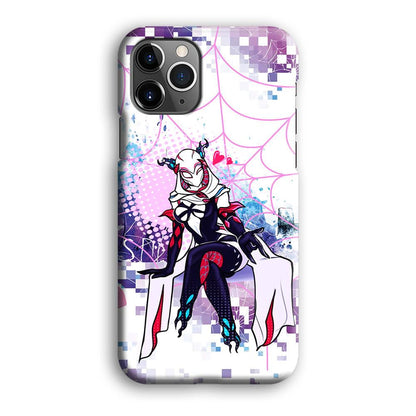 Spider Gwen Net of Love iPhone 12 Pro Case-Oxvistore