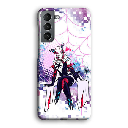 Spider Gwen Net of Love Samsung Galaxy S21 Case-Oxvistore